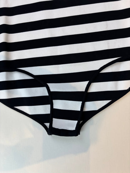 Christian Dior black and white bodysuit - L