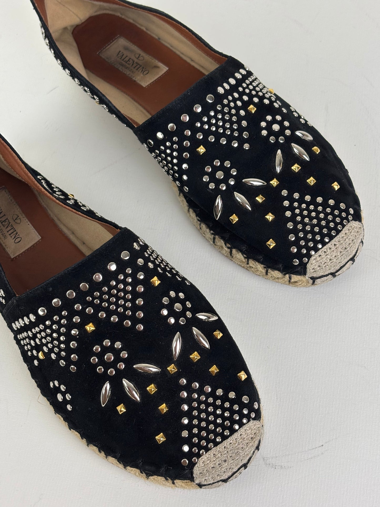 Valentino Garavani Studded Espadrilles - 4 UK