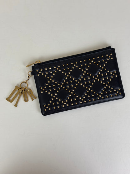 Christian Dior studded charm pouch