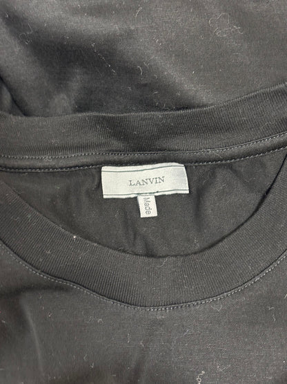 Lanvin embroidered black T-Shirt - S