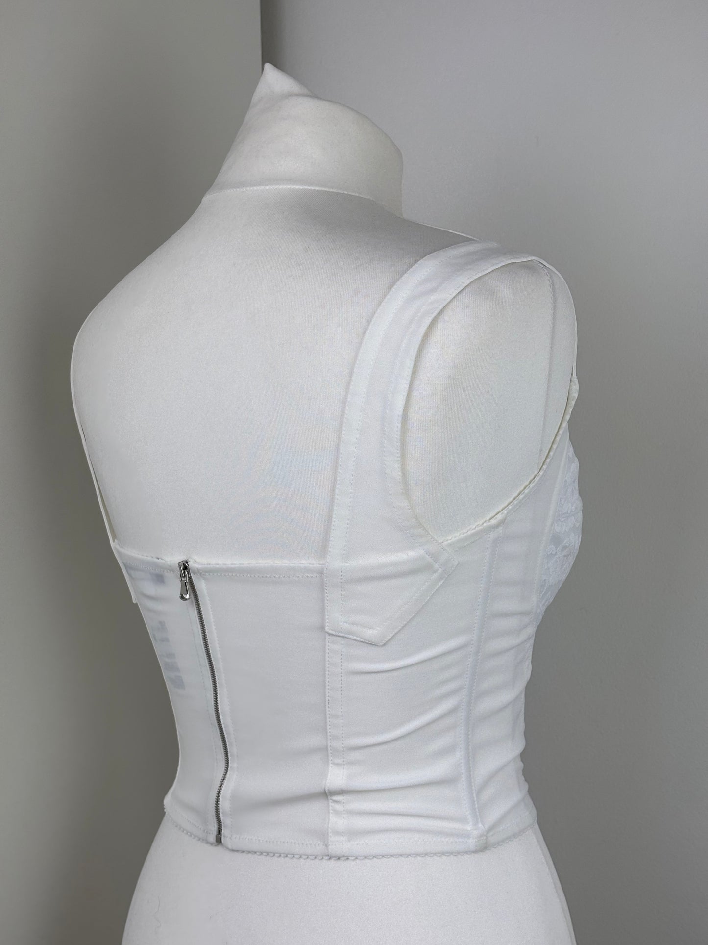 Dolce and Gabbana white top - 12 UK