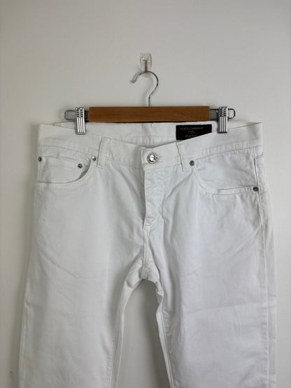 Dolce & Gabbana white jeans - 18 UK