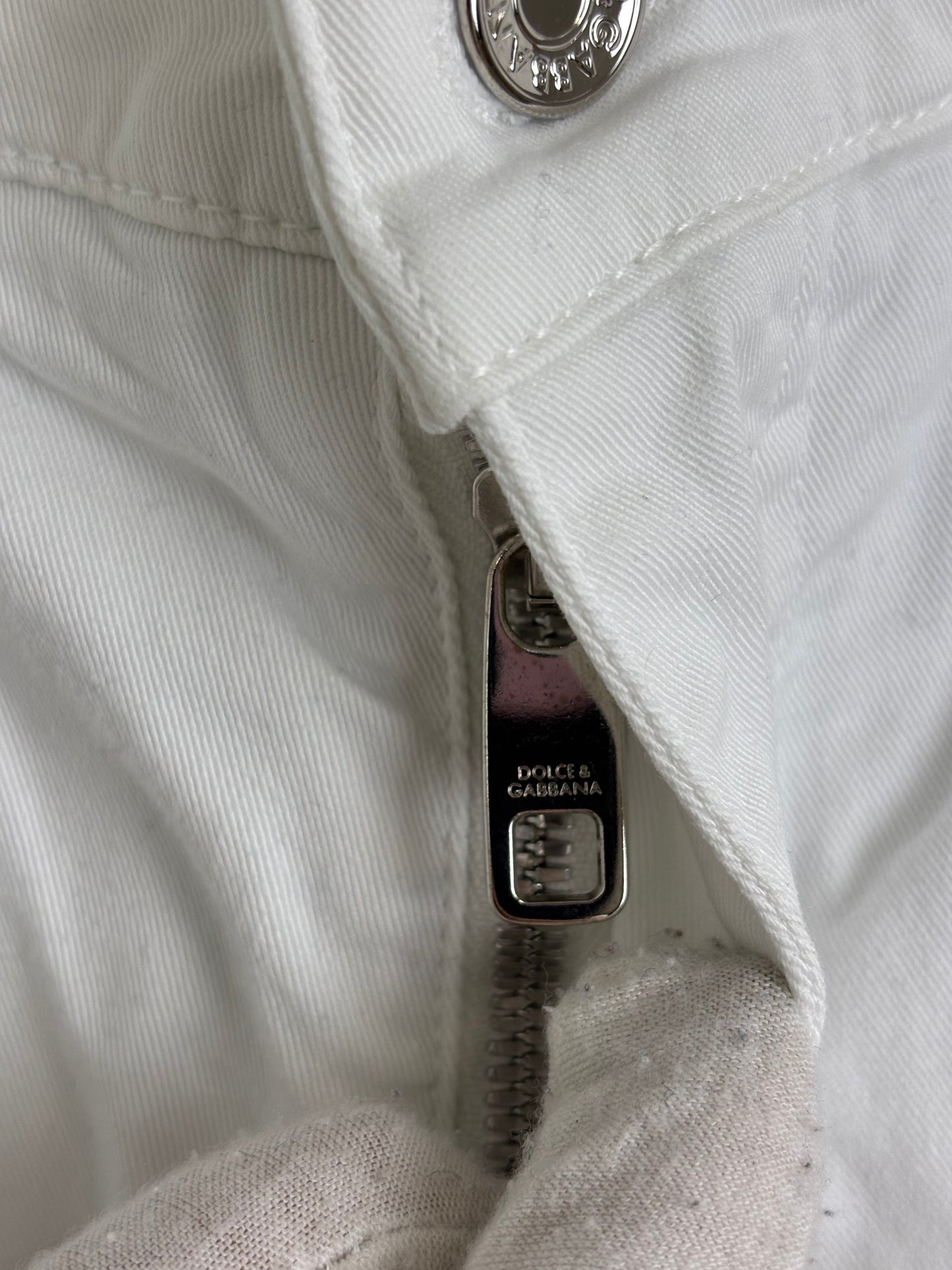 Dolce & Gabbana white jeans - 18 UK