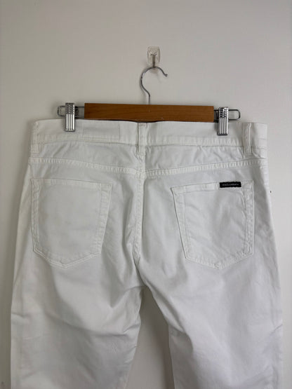 Dolce & Gabbana white jeans - 18 UK