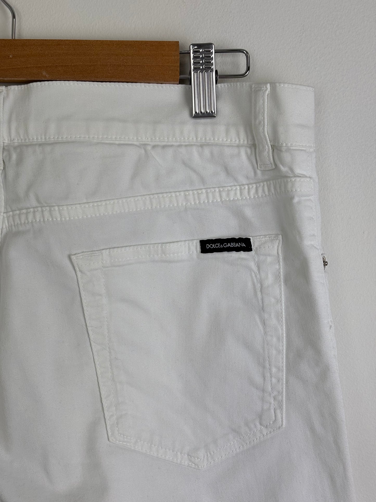 Dolce & Gabbana white jeans - 18 UK