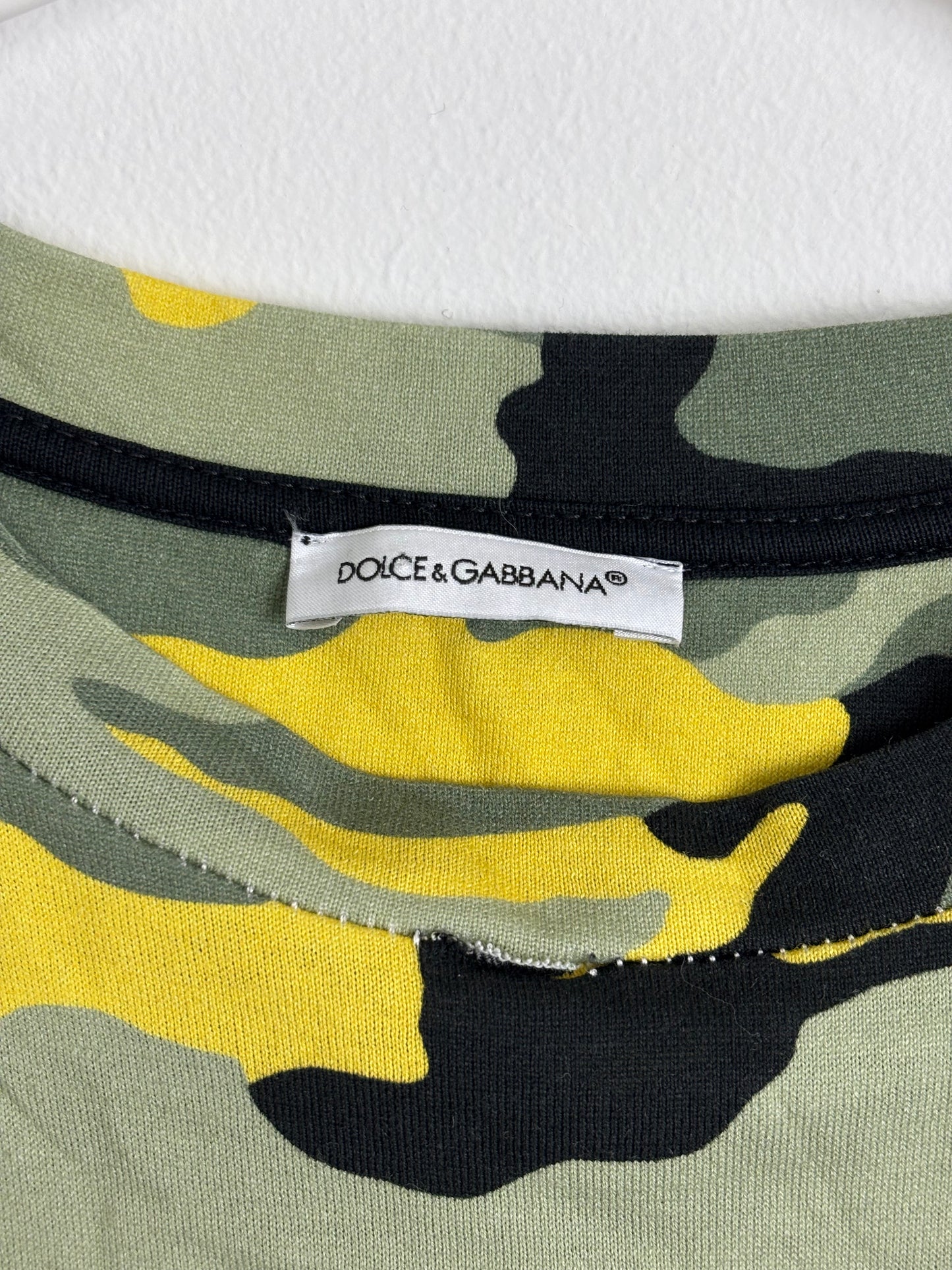 Dolce & Gabbana camouflage t-shirt - 11/12 Y