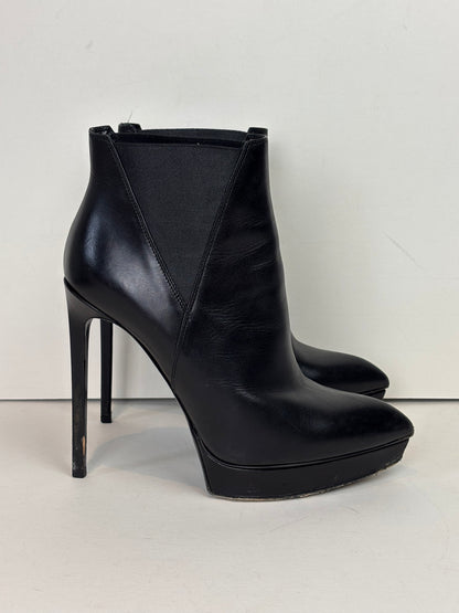Saint Laurent black ankle boots - 6 UK