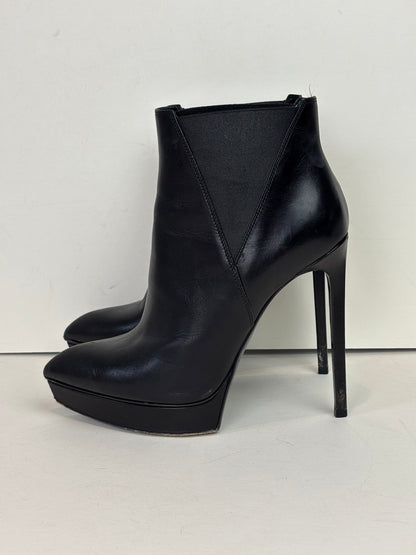 Saint Laurent black ankle boots - 6 UK