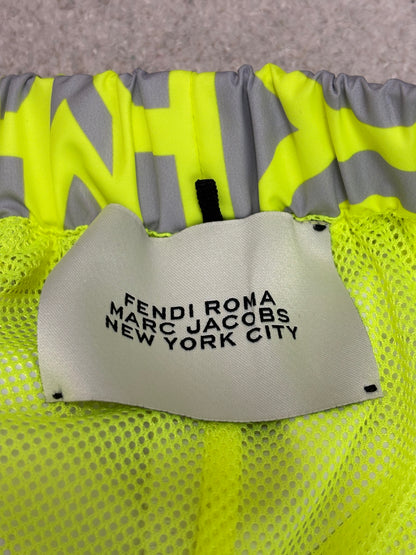 Fendi x Marc Jacobs neon trousers - XS