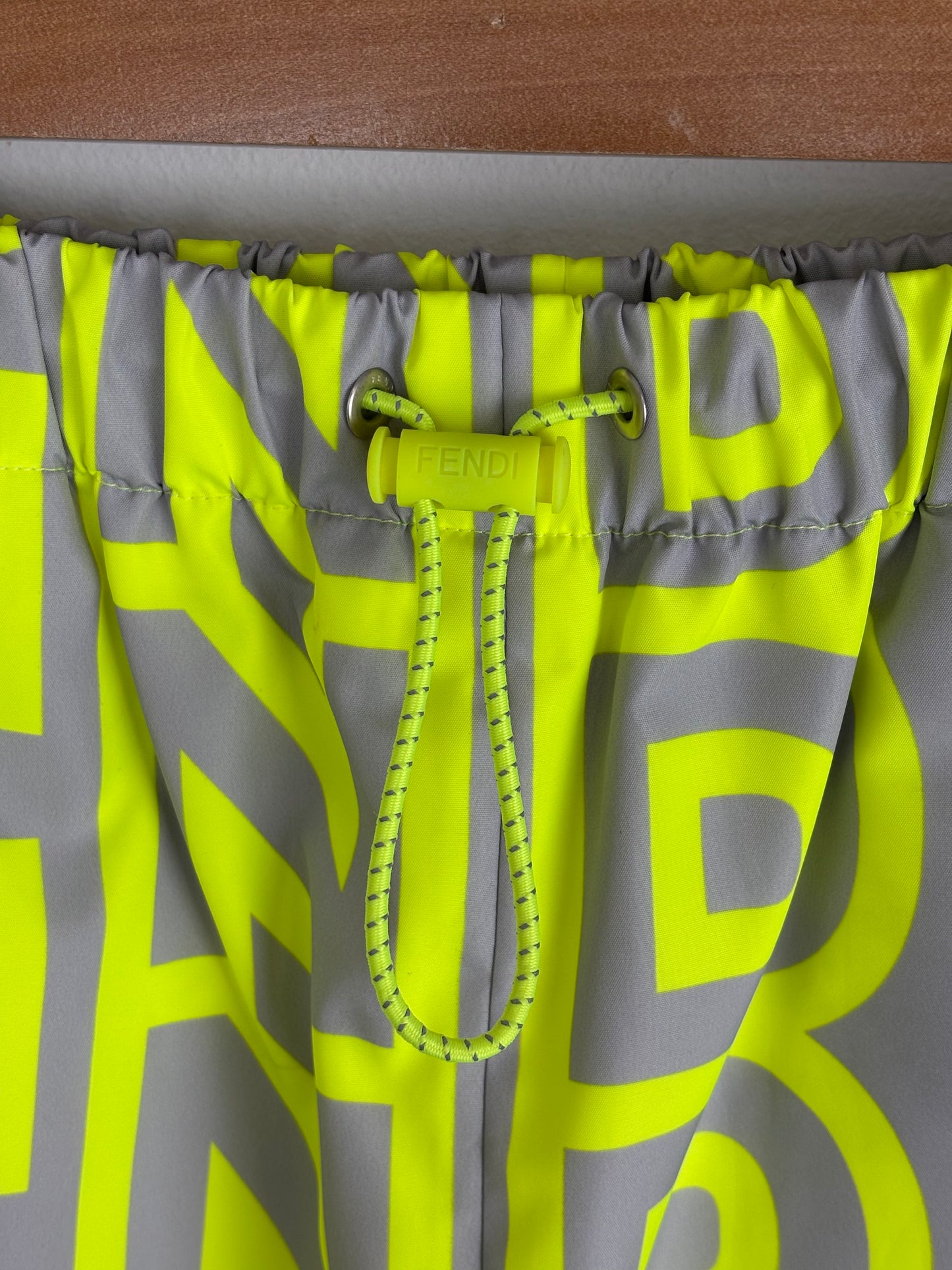 Fendi x Marc Jacobs neon trousers - XS