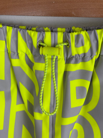 Fendi x Marc Jacobs neon trousers - XS
