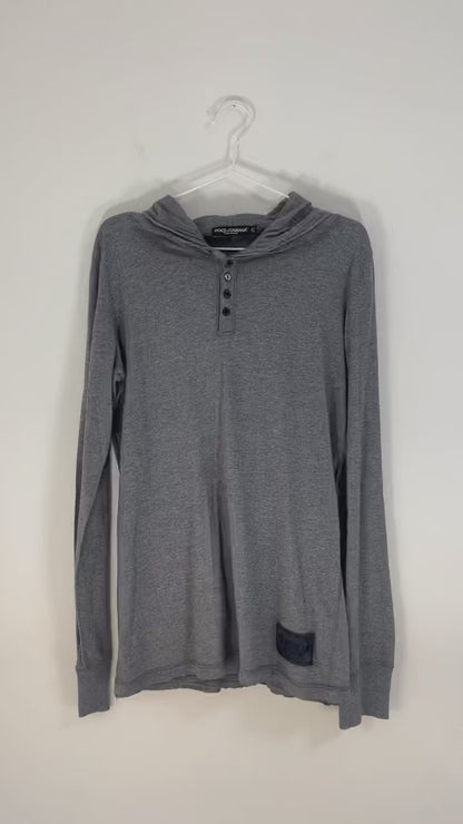 Dolce & Gabbana grey hoodie - XL