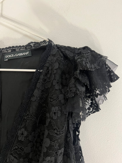 Dolce & Gabbana lace playsuit - 10 UK